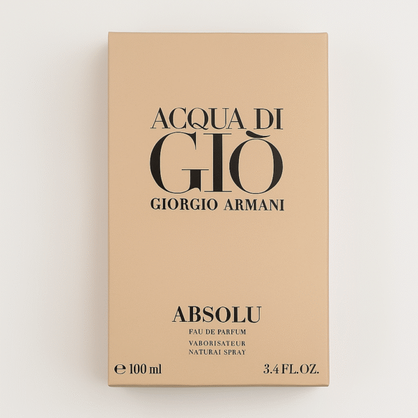 Acqua Di Gió Absolu Giorgio Armani - Perfume 1.1 Premium - Image 2